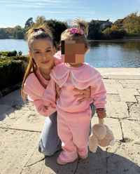 Pregnant reality star is shot dead in front of her young daughter