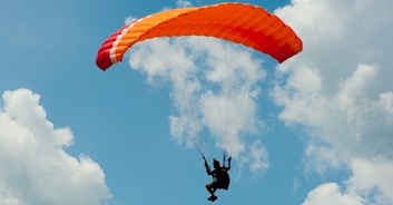 Girl, 15, in intensive care after paraglider landed on top of her while she ate lunch on vacation