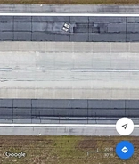Why Google Maps shows graves of two people buried under airport's busy runway