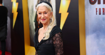 Fans praise Helen Mirren, 77, for showing off her 'long grey hair'