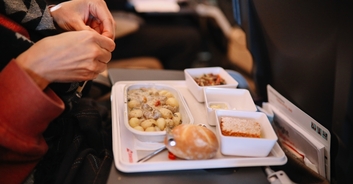 Passenger in tears after 'pastry mix-up' leaves her with diarrhea and throwing up