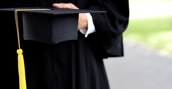 College student speaks out after grabbing microphone to vent her anger at graduation