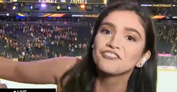 Female reporter stands by stiff-arming disorderly fan: 'Get the hell out of my face when I’m working'