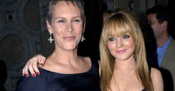 Jamie Lee Curtis sweetly celebrates being a 'movie grandmother' as Lindsay Lohan welcomes her first child