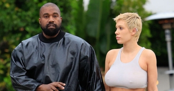 Kanye West's 'wife' Bianca Censori wears her most scandalous outfit yet on Italy trip