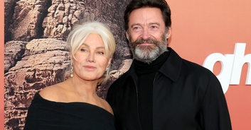 Hugh Jackman hailed a 'class act' for the way he handled paparazzo asking about his divorce