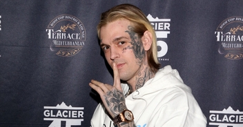 Aaron Carter's gravestone portrait is unveiled following his death at 34 as his twin sister urges fans to visit