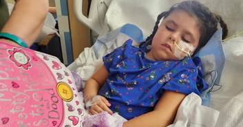 Girl, 6, battling rare disease has half her brain disconnected by doctors