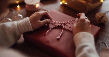 Toddler wakes up at 3:00AM on Christmas Day and opens presents under tree without family