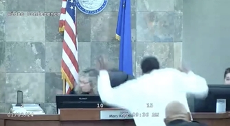 Felon who attacked judge in court reveals why he did it