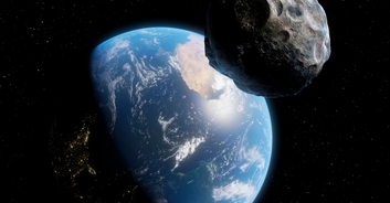 'Potentially hazardous' asteroid the size of a stadium is set to hurtle past Earth today