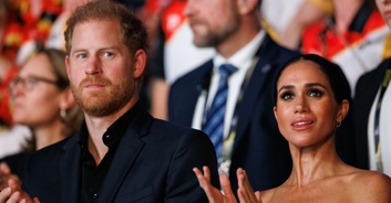 Prince Harry and Meghan Markle sing 'Happy Birthday' in surprise visit to family of teacher killed in school shooting