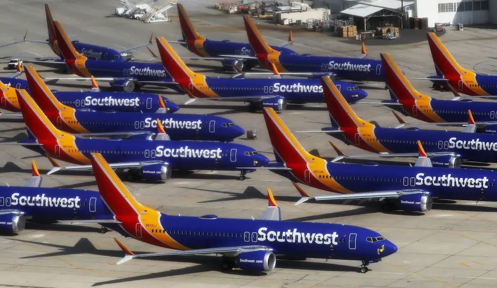 The plane in question has been grounded for 20 days. Credit: Mario Tama / Getty