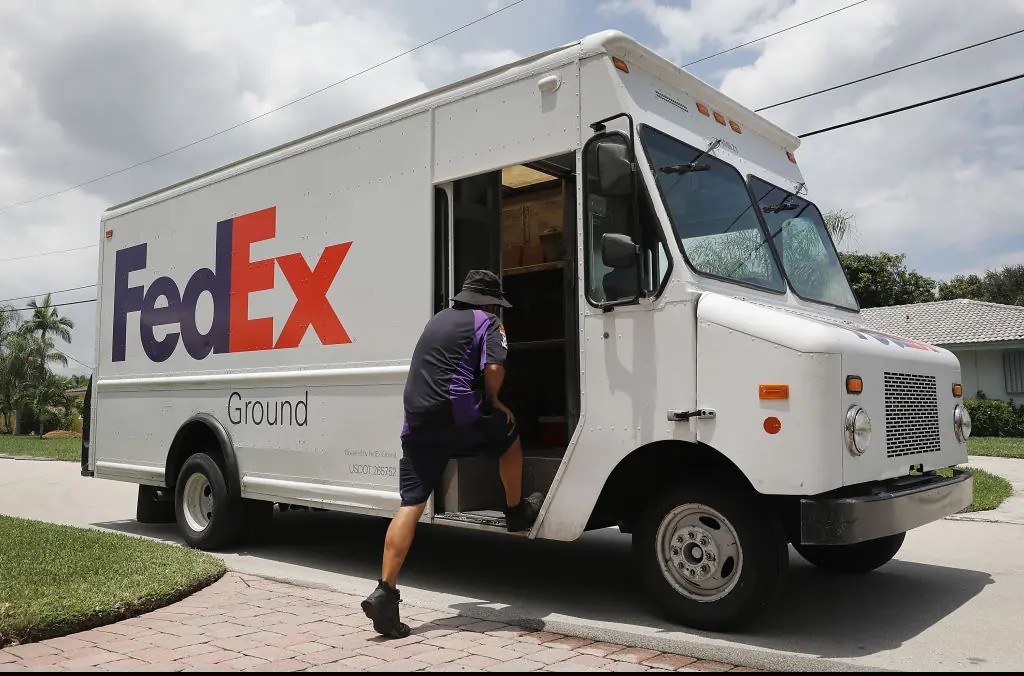FedEx has issued a statement following the tragedy. Credit: Joe Raedle / Getty