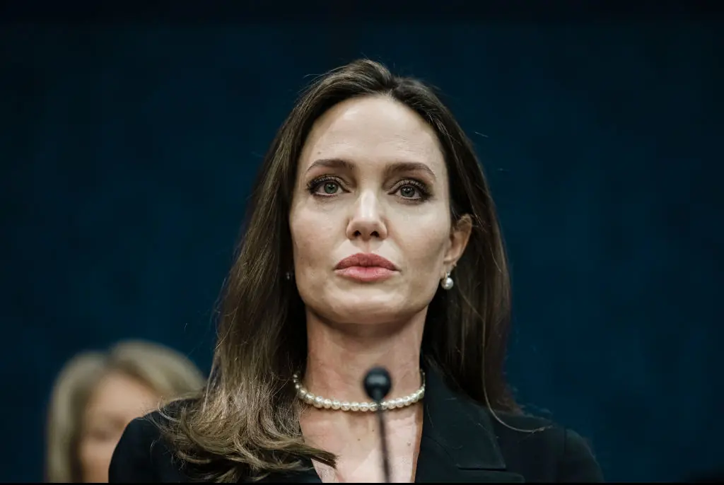 Jolie is an ambassador for the UN. Credit: Kent Nishimura/Getty