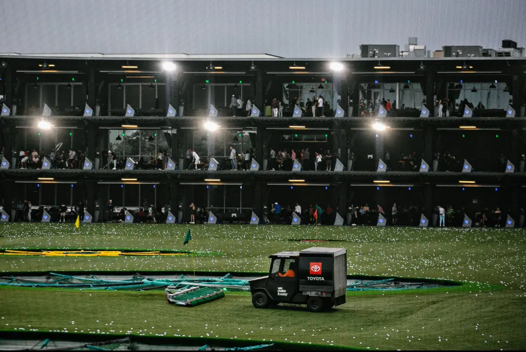 The incident took place at a Topgolf range in Essex. Credit: Jason Armond / Getty