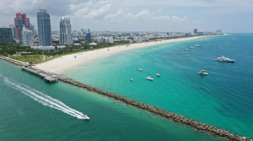 The teen turned up in Miami Beach, Florida. Credit:  Cliff Hawkins/Getty Images
