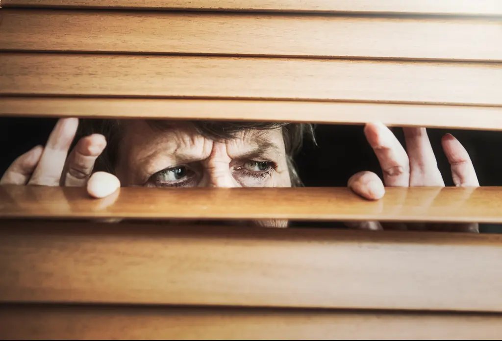 The neighbor was clearly unhappy. Credit: RapidEye/Getty