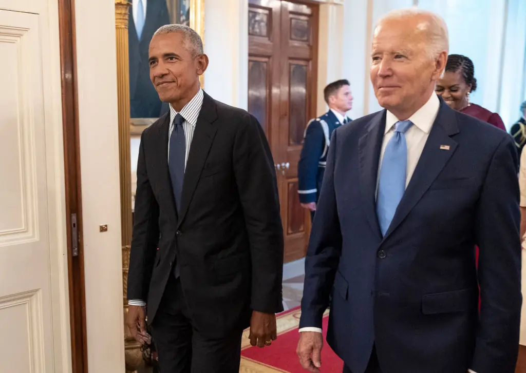 Joe Biden Barack Obama. Credit: Kevin Dietsch / Getty