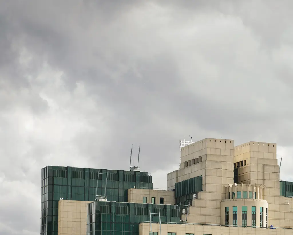 The MI6 building in London is home to the British Secret Intelligence Service. Credit: georgeclerk/Getty