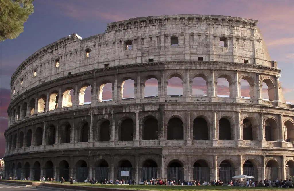 I cannot wait to see more battles set in the Colosseum. Credit: Santi Visalli/Getty