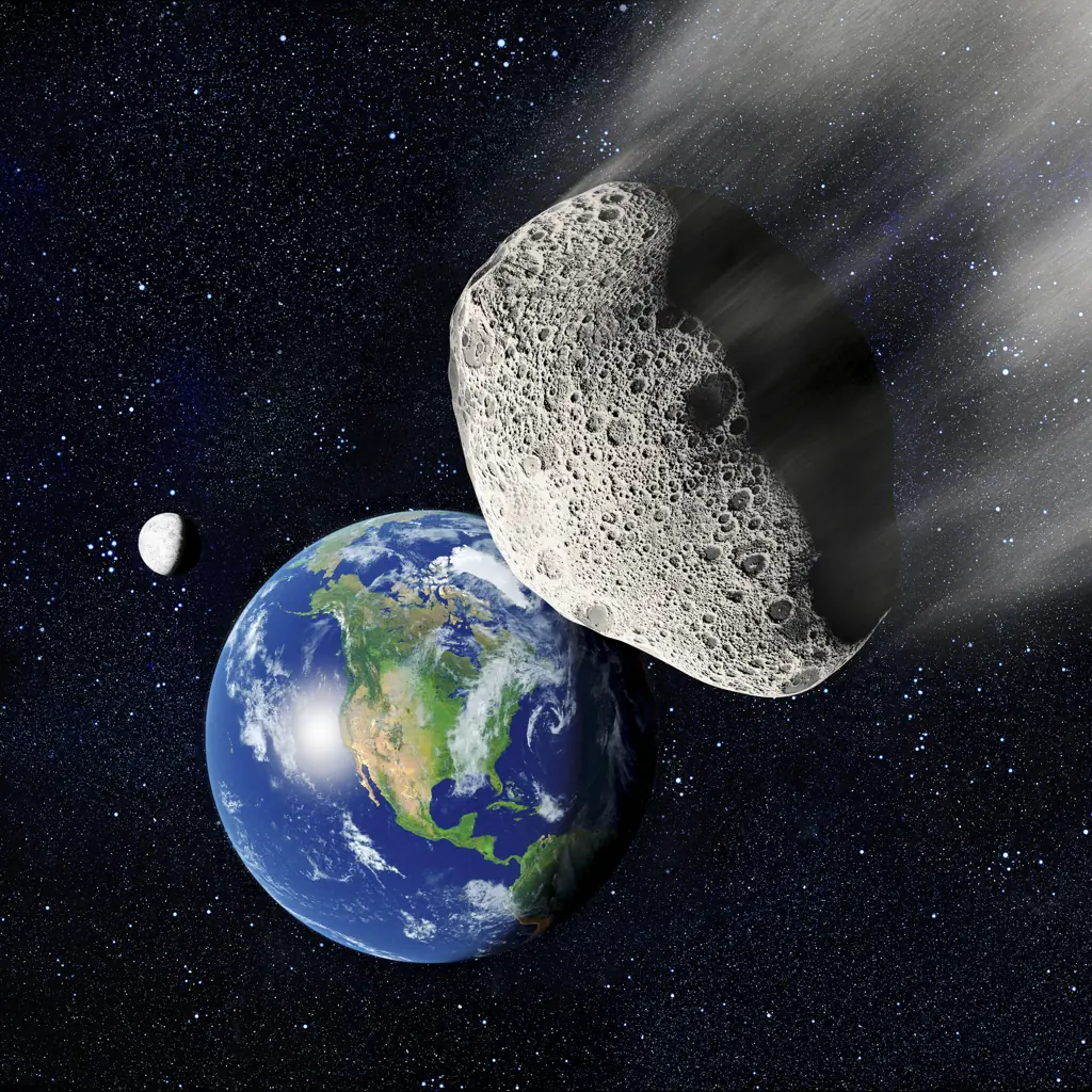 The asteroid measures between 1.1 and 2.1 miles wide. Credit: Doug Armand/Getty