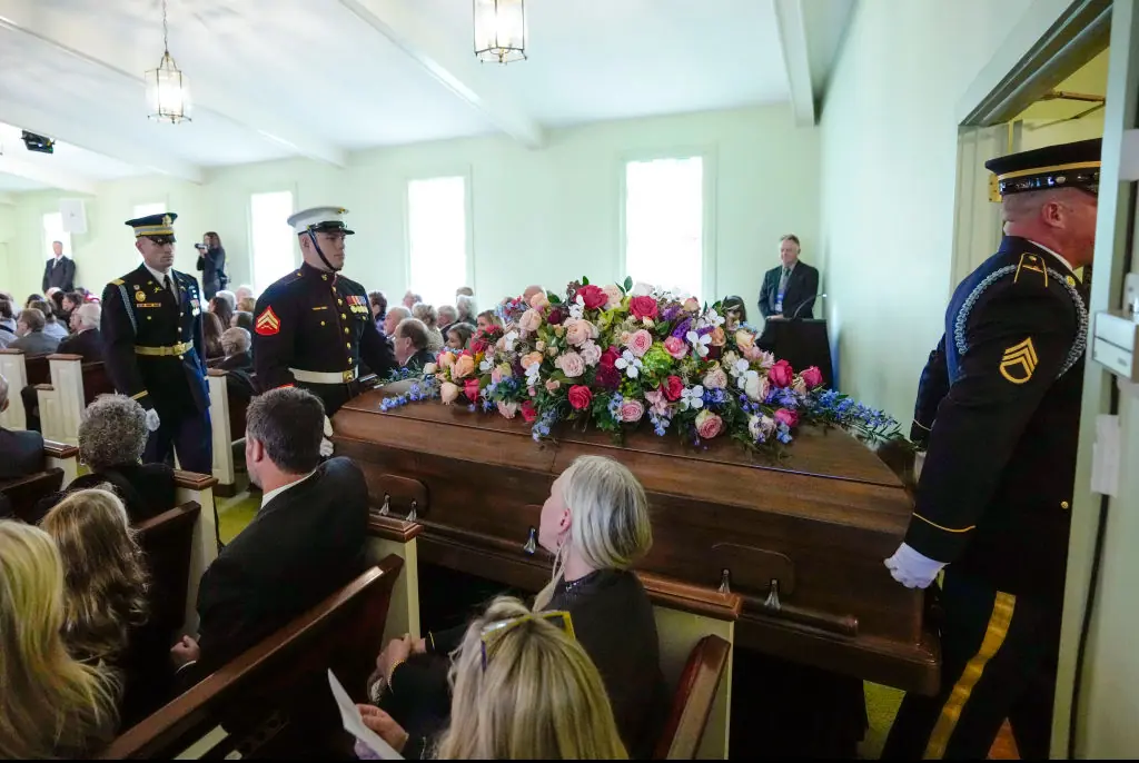Rosalynn Carter was laid to rest in November. Credit: Alex Brandon - Pool/Getty Images