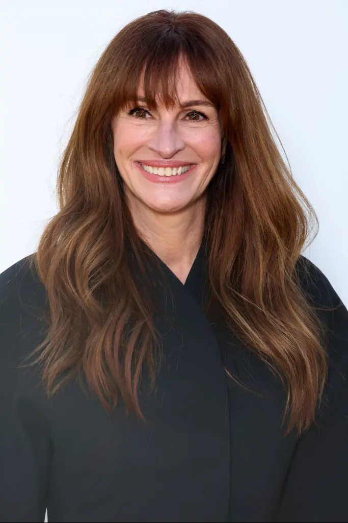 Julia Roberts appeared to be delighted to see Travis Kelce in the crowd. Credit: Pascal Le Segretain/Getty Images