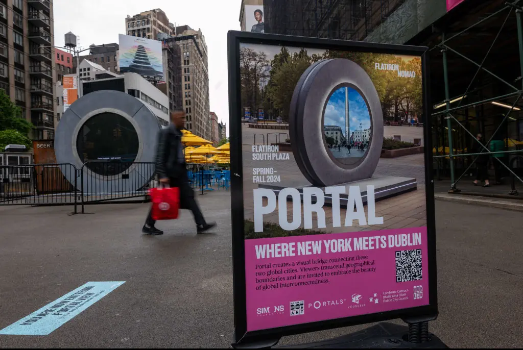 The portal hasn't been used as intended. Credit: Spencer Platt/Getty
