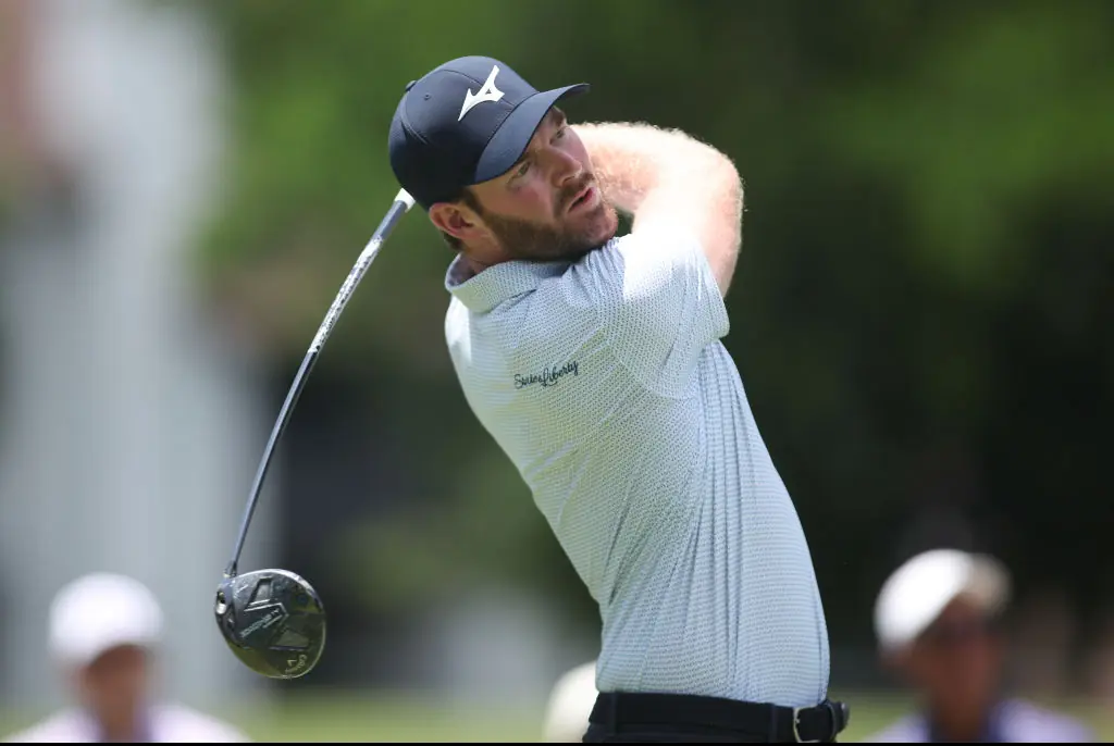 Murray during the first round of the Charles Schwab Challenge. Credit: Tim Heitman / Getty