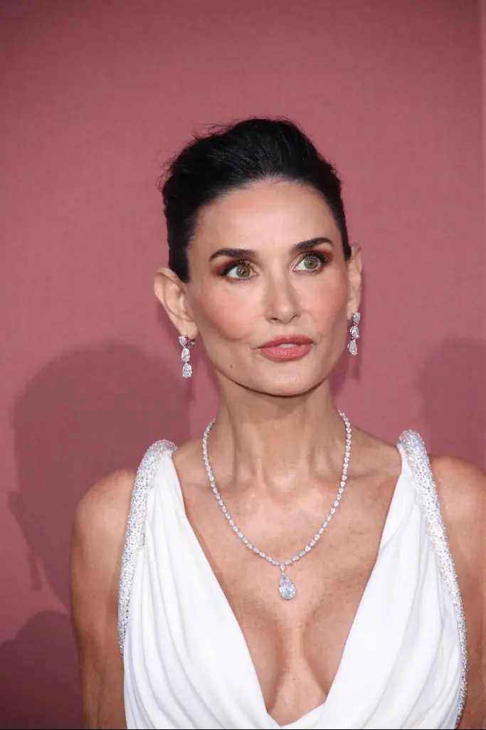 Moore was at Cannes promoting her new movie. Credit: Daniele Venturelli/Getty