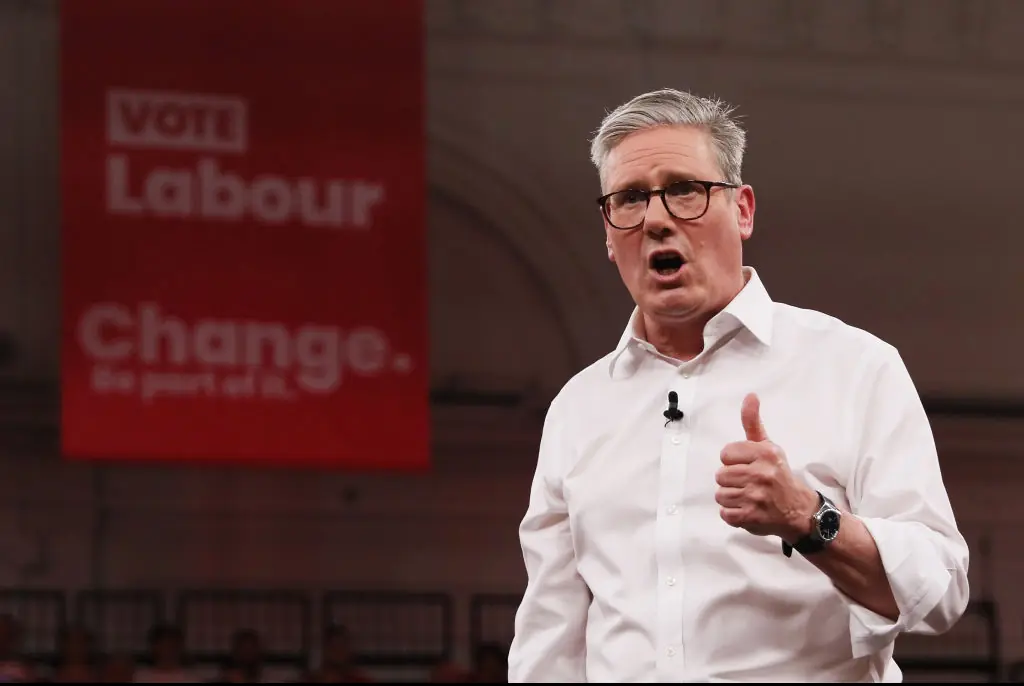 Sir Keir Starmer. Credit: Alishia Abodunde/Getty