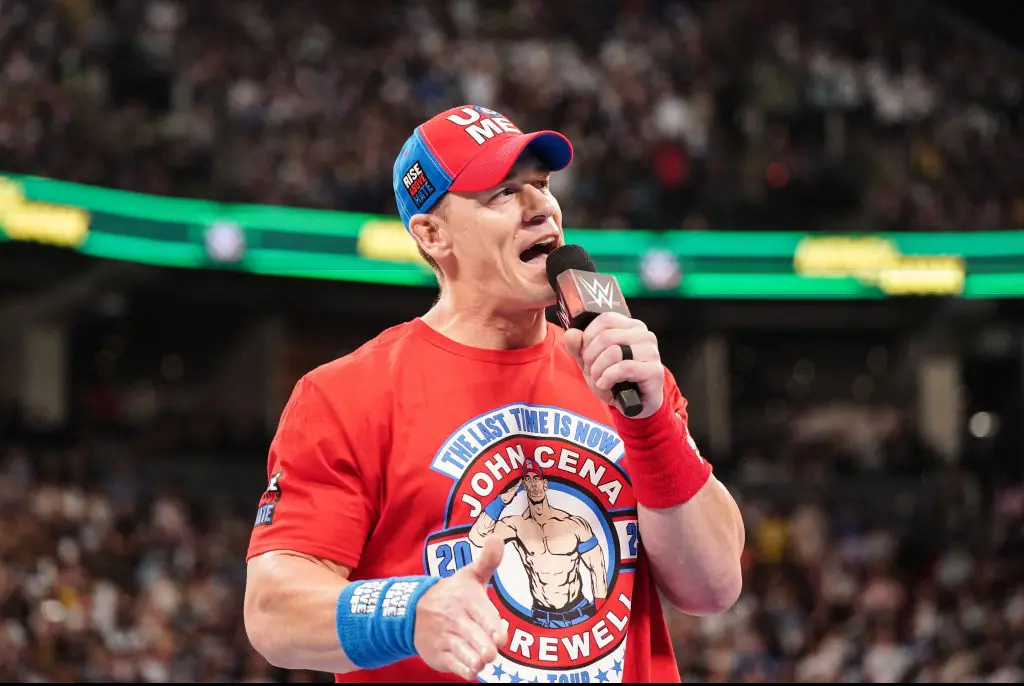 John Cena has wrestled every year in WWE since 2002. Credit: WWE/Getty