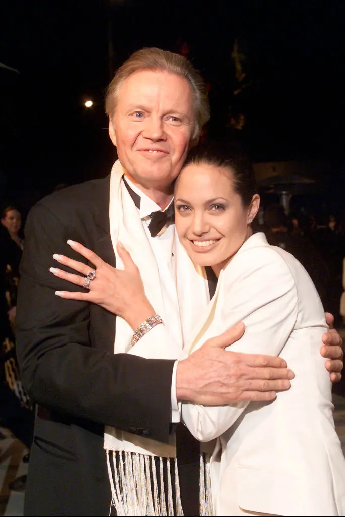 The pair reportedly have a strained relationship after Voight cheated on Jolie's mother. Credit: Evan Agostini/Getty