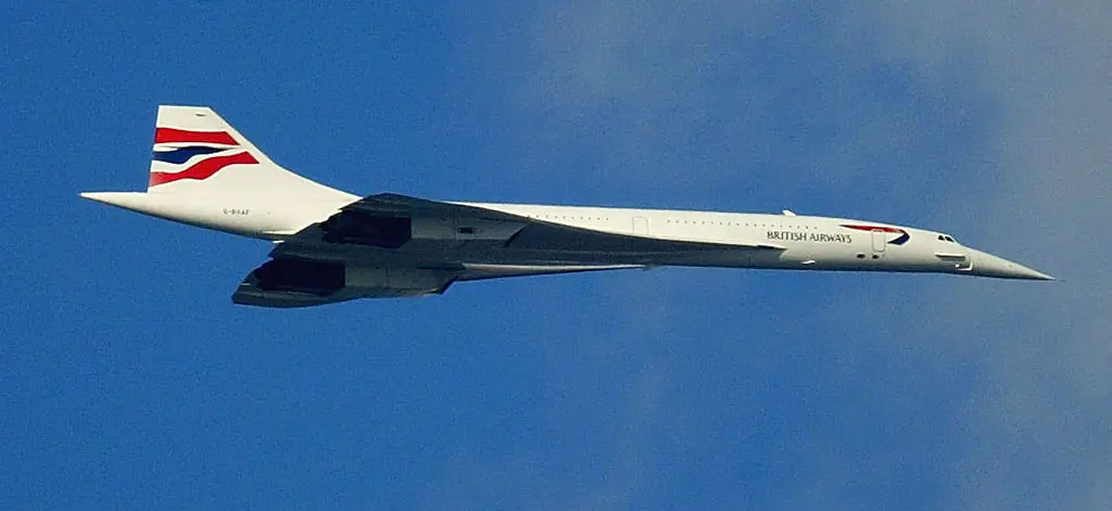 The Concorde made its final commercial flight in October 2003. Credit: Phil Cole/Getty Images