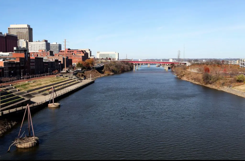 Strain's body was recovered from the Cumberland River. Credit: Raymond Boyd / Getty