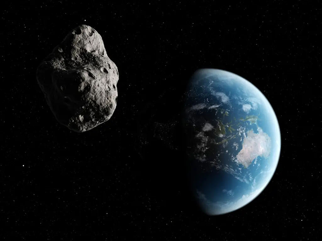 The asteroid is set to fly past Earth today. Credit: SCIEPRO/Getty