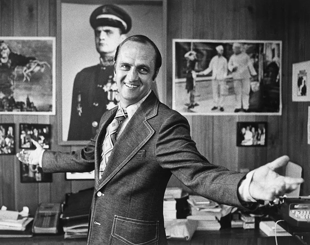 Newhart's career began in stand-up in the 1950s. Credit: Bettman/Getty Images 