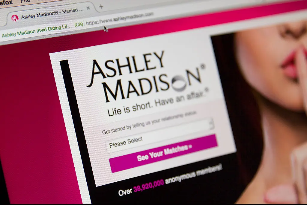 Ashley Madison was set up to help people have an affair. Credit: NurPhoto/Getty