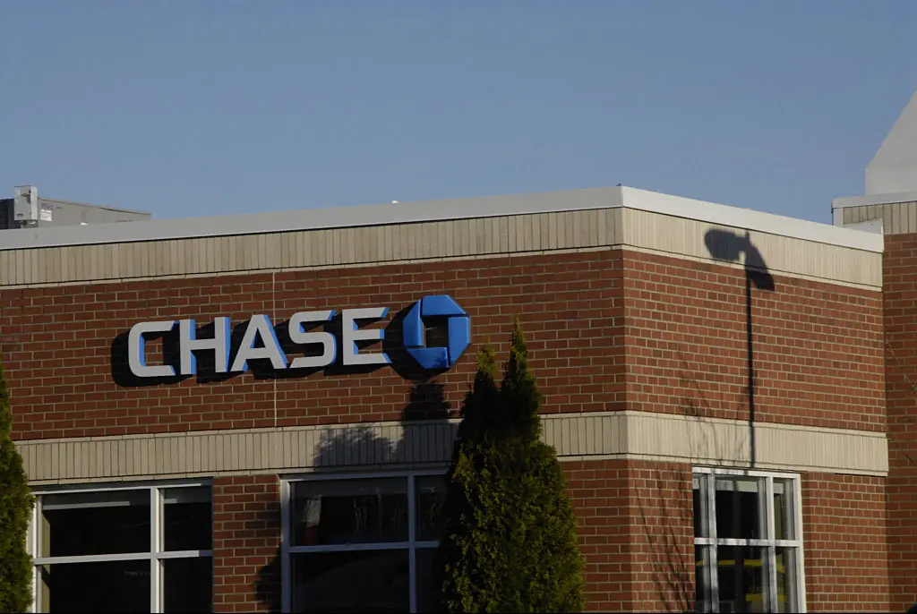 He attempted to take the penny out of a Chase Bank. Credit: Francis Dean/Getty Images 