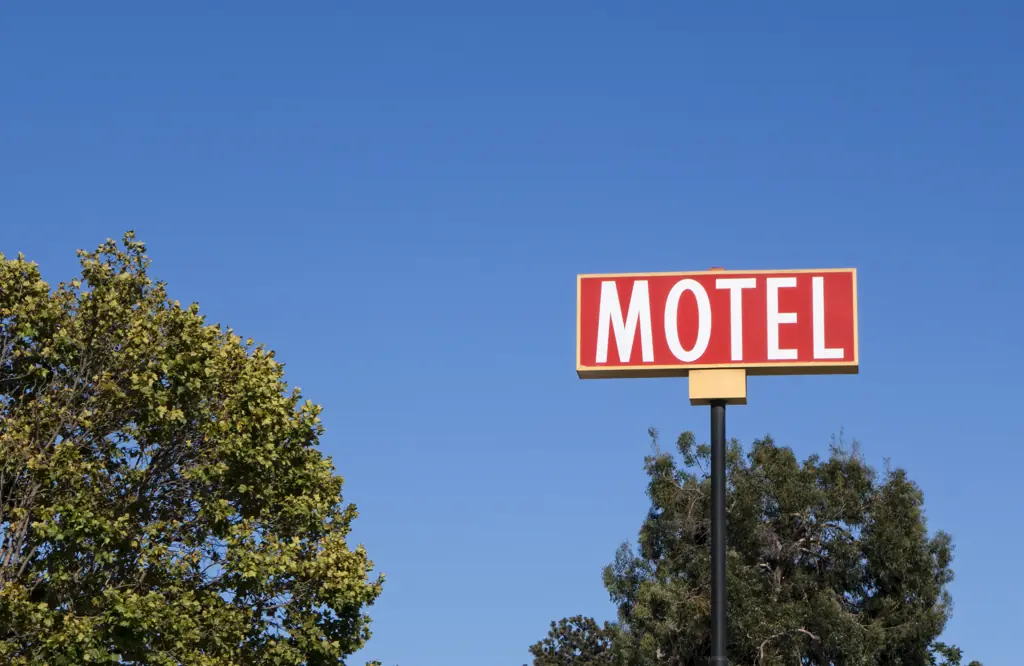 The mother walked out of the motel the baby was born in beforre collaspsing on the groudn. Credit: Thomas Winz / Getty