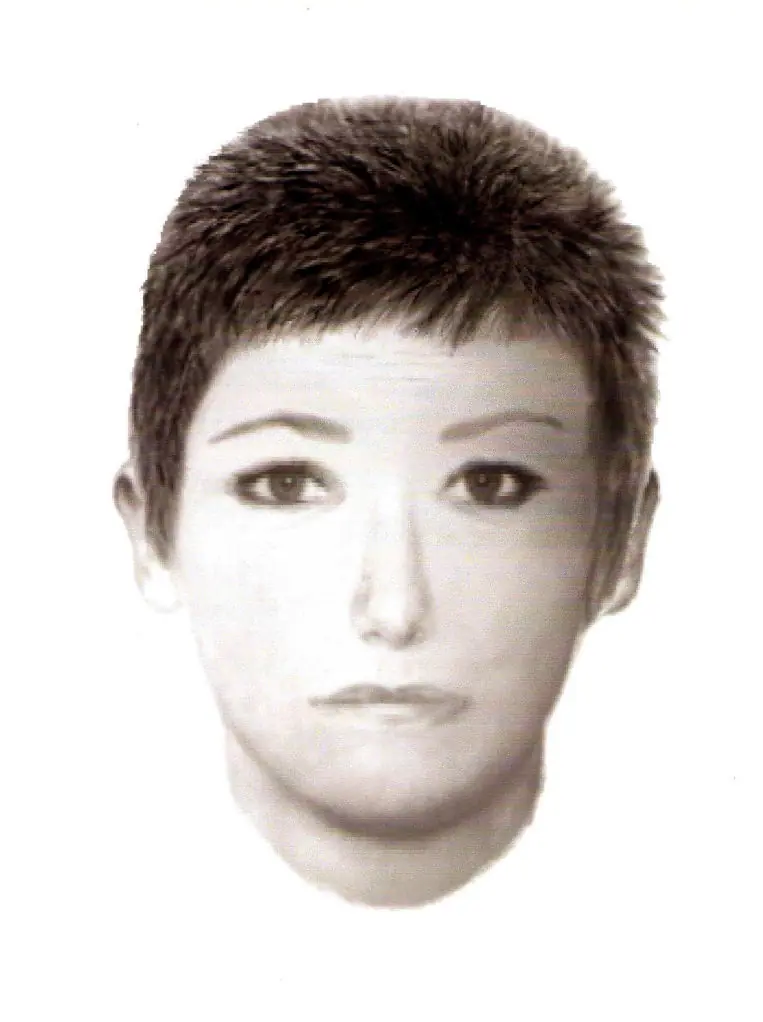 The e-fit that Florence believes looks like her adoptive mother. Credit: Handout/Getty