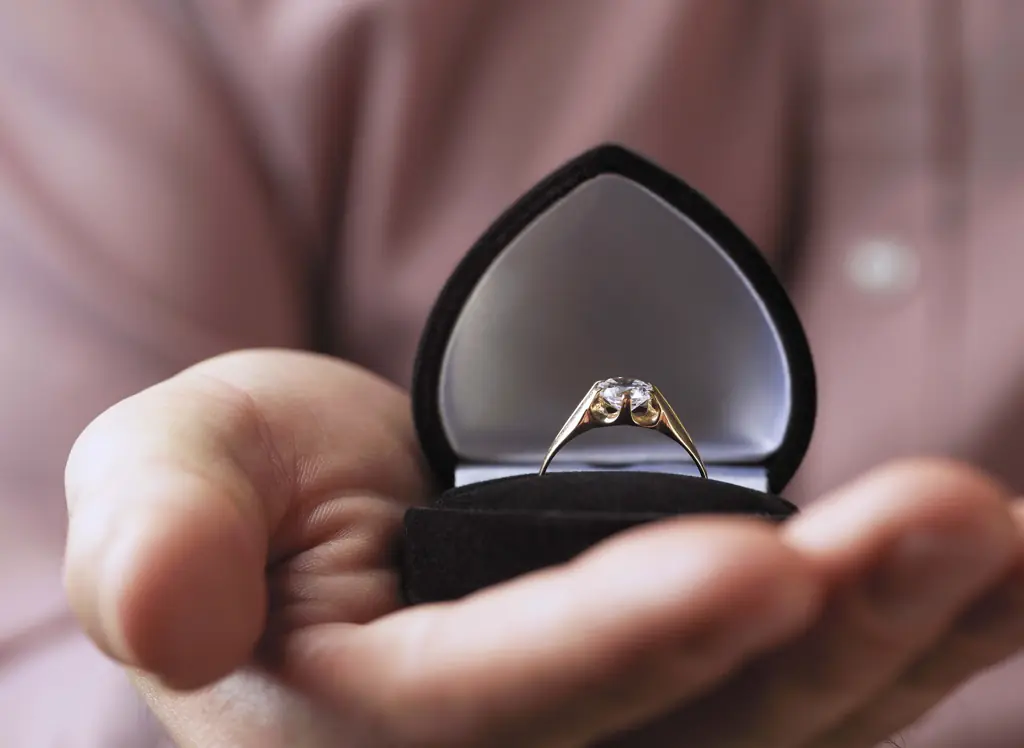 The attention ended up on the best man's engagement instead of the couple getting married. Credit: John Slater/Getty Images 