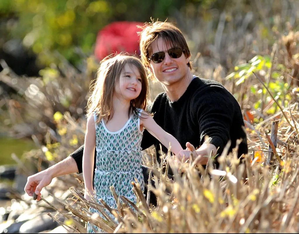 Tom and Suri no longer see each other, according to reports. Credit: James Devaney/Getty