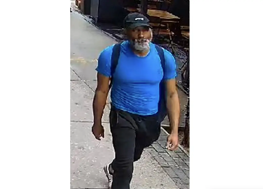 Police released this image of a man watched in connection to the assault. Credit: DCPI