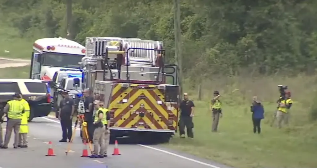 Emergency crews at the scene. Credit: ABC/WFTV