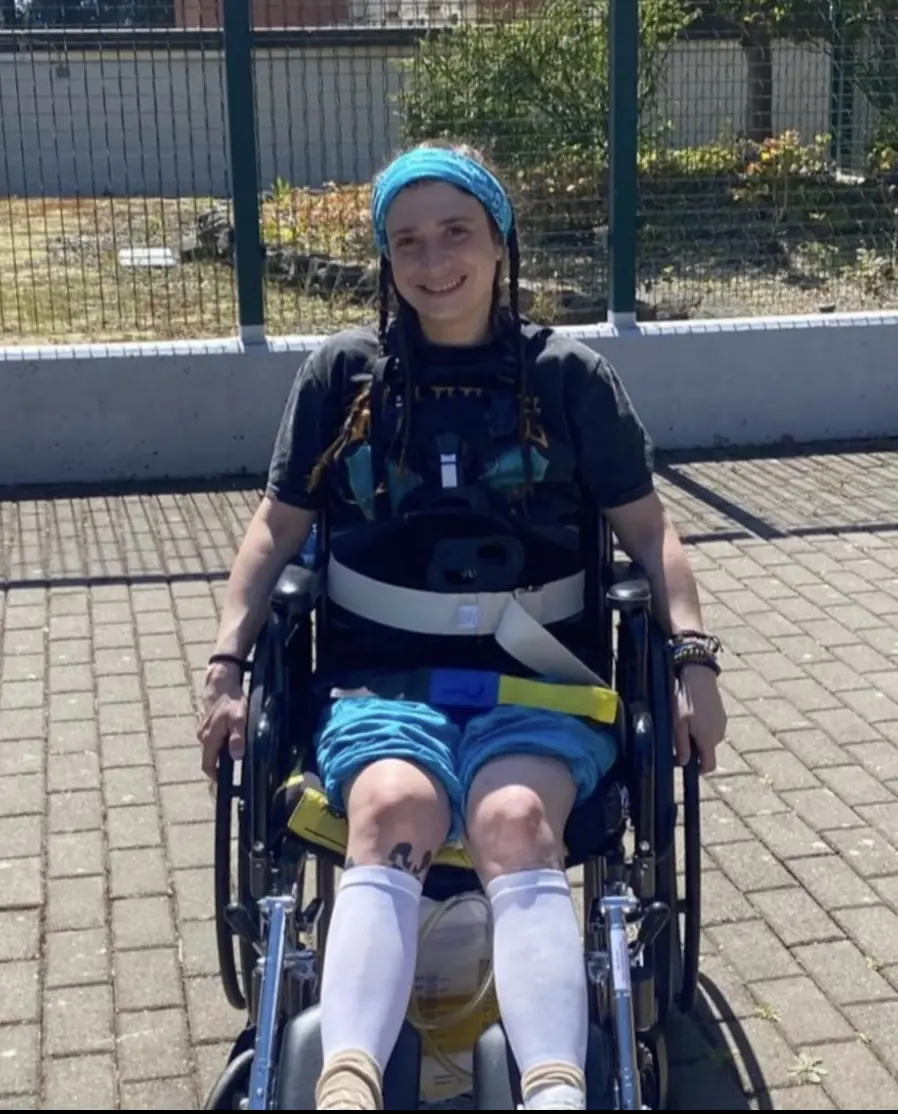 Drummond is paralyzed from the waist down. Credit: GoFundMe