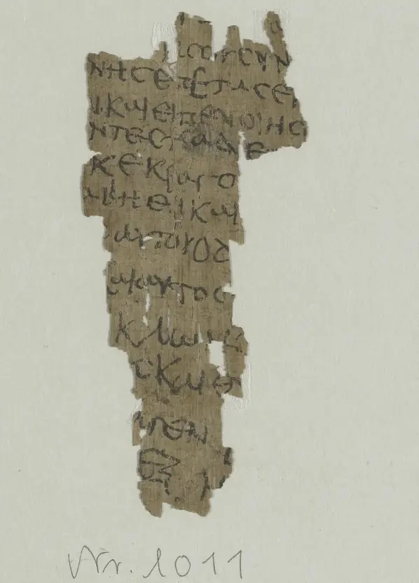 The papyrus is said to be over 1,600 years old. Credit: Staats- und Universitätsbibliothek Hamburg/Public Domain