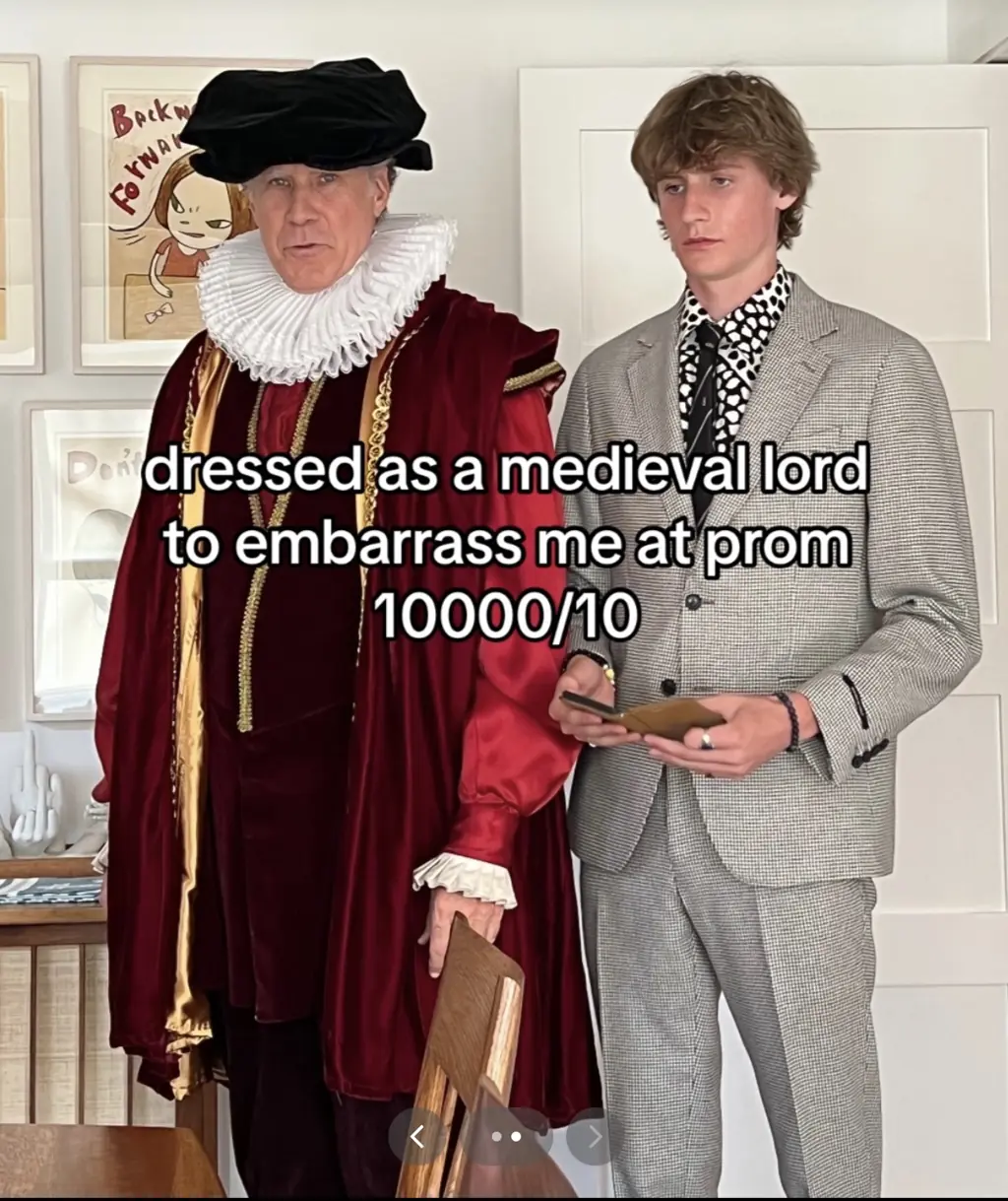 I wish my dad was this cool. Credit:  TikTok/@magnusferrell