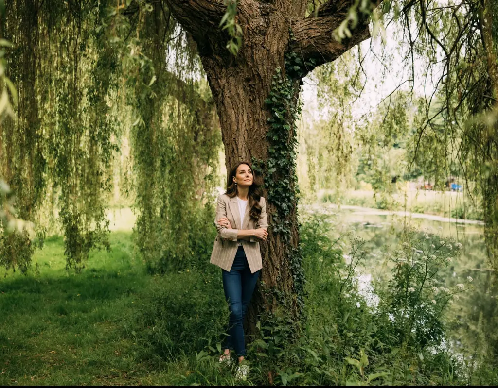 Princess Catherine shared a new photo of herself along with the update. Credit: KensingtonRoyal / X